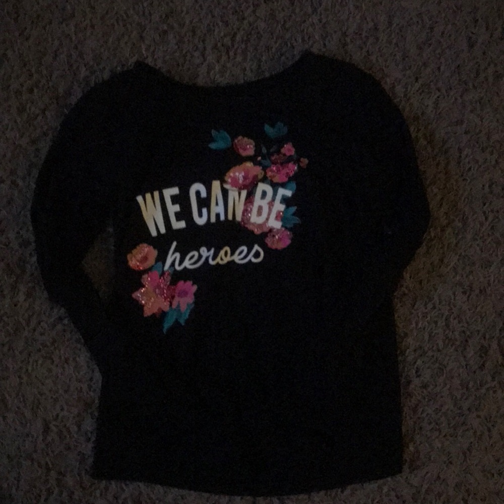 A black shirt